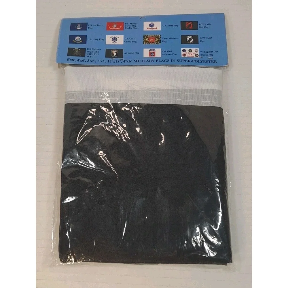 POW MIA POW☆MIA You Are Not Forgotten Flag 3x5 Super Polyester Canvas & Grommets